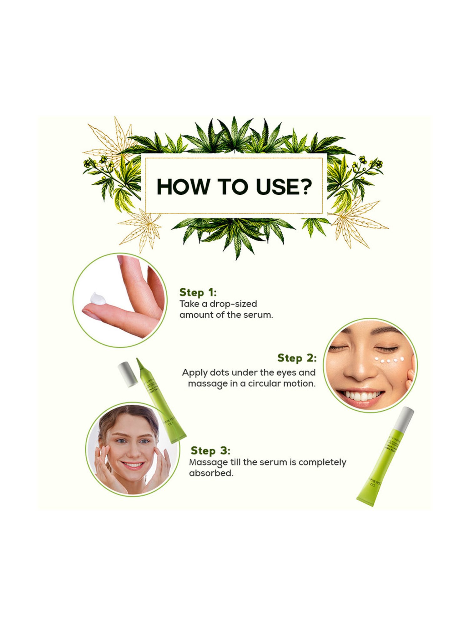 Colorbar Vita Hemp Restoring & Balancing Under Eye Serum - 20 ml