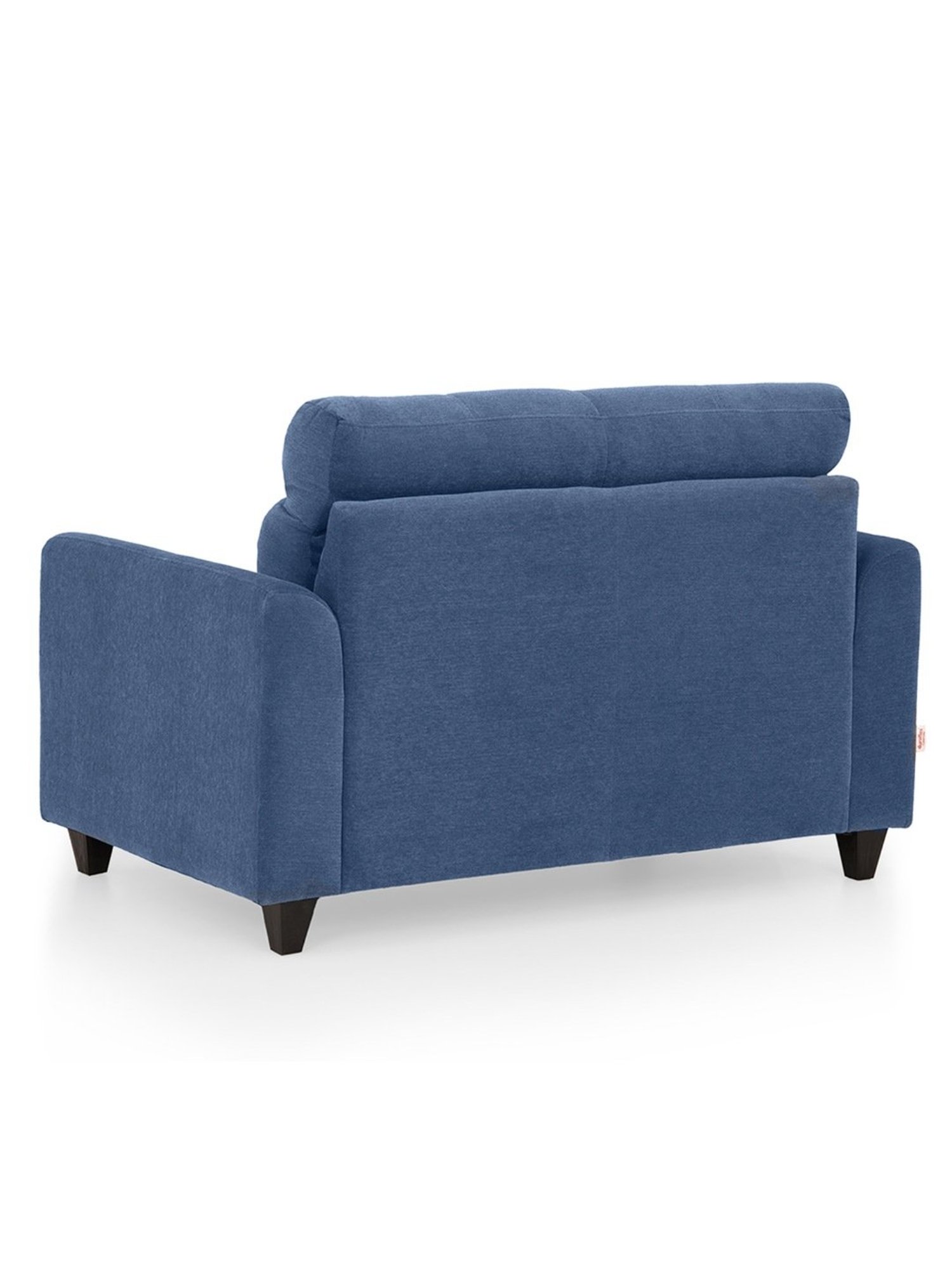 Duroflex Zivo Plus Blue Solid Wood 2 Seater Sofa Set