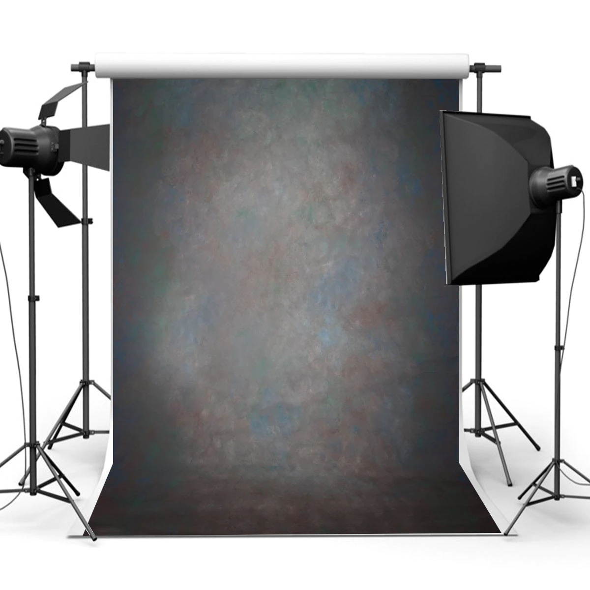 5x7FT Retro Black wall Thin Vinyl Photography Background For Studio Photo Props Photographic Backdrops cloth 210 x 150cm