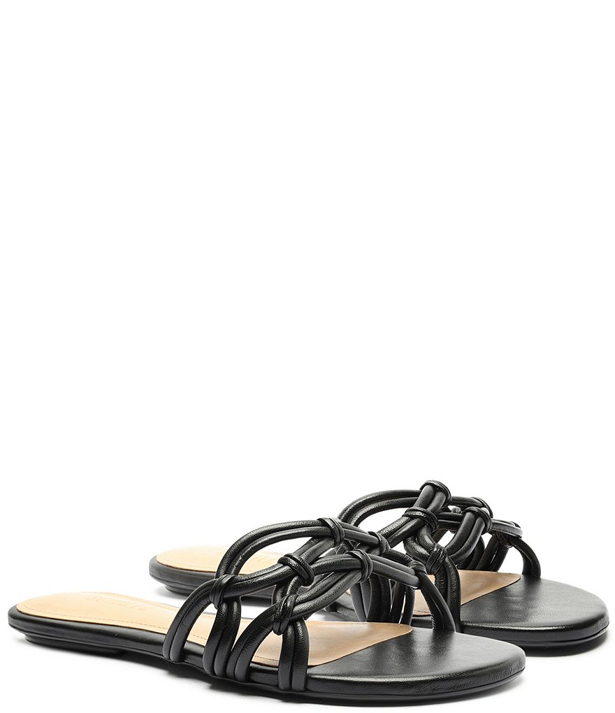 Schutz Soffy Flat Slide Sandals