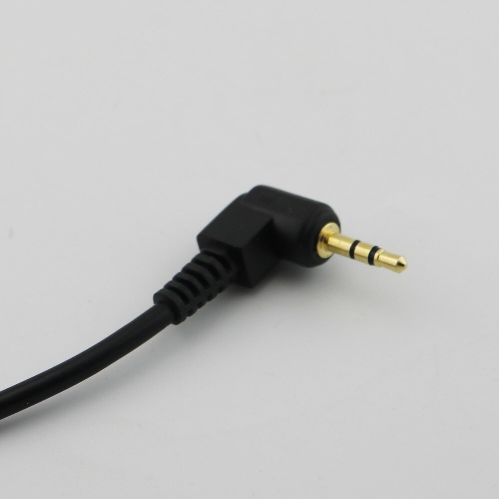 1pc 35cm 2.5mm Male Right Angle to 2.5mm Male Right Angle M/M TRS Stereo Audio Adapter Gold Plated Cable