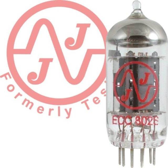 jj ecc802 / 12au7 long plate vacuum tube
