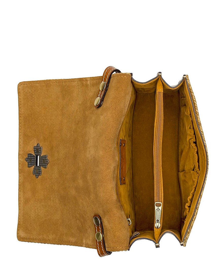 ZAC Zac Posen Belay Iridescent Saddle Crossbody Bag