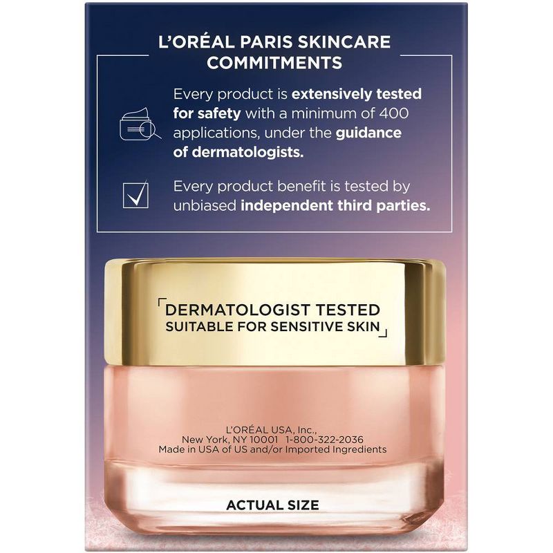 L'Oreal Paris Age Perfect Rosy Tone Cooling Night Moisturizer - 1.7oz