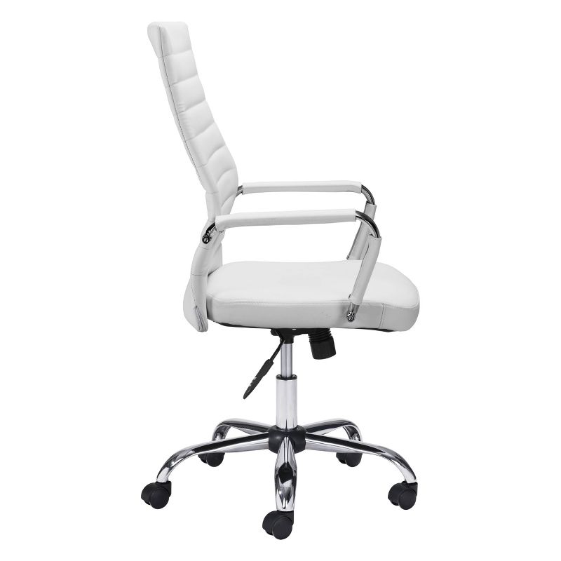 Polaris Office Chair White - ZM Home