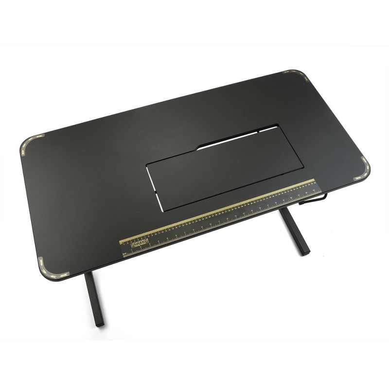 Arrow Cabinets Heavyweight Table for Vintage Singer Sewing Machines Black