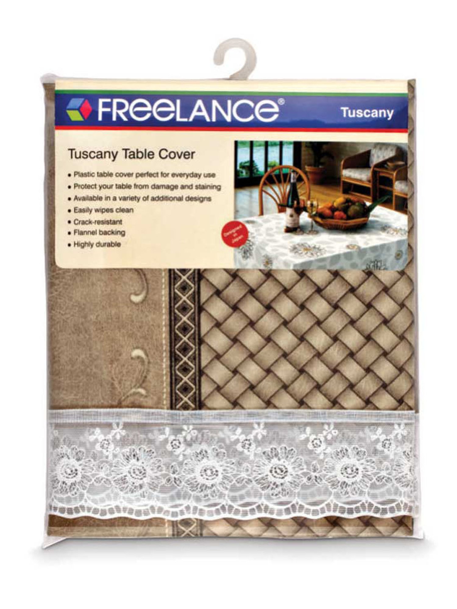 Freelance Pink PVC Set of 1 Table Cloth