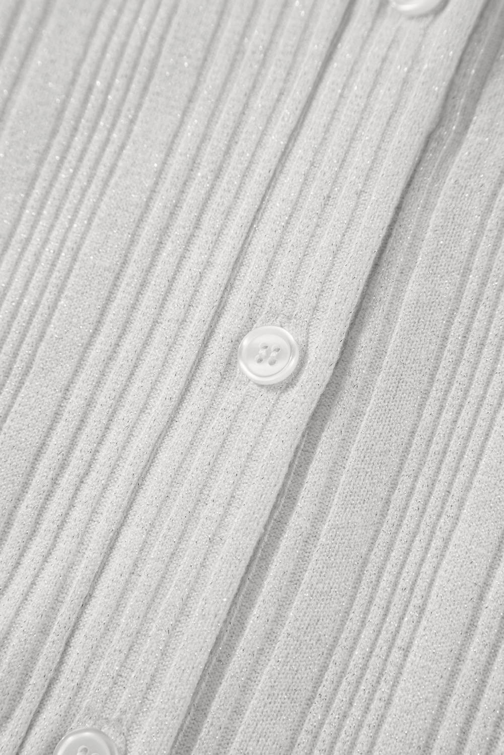 Black Plaid Casual Contrast Trim Knit Cardigan