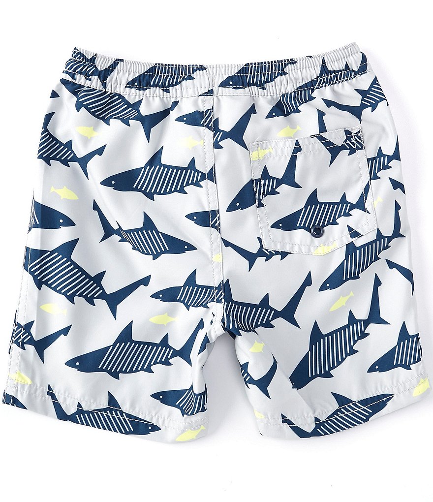 Tea Collection Baby Boys 3-24 Months Shark Swim Trunks