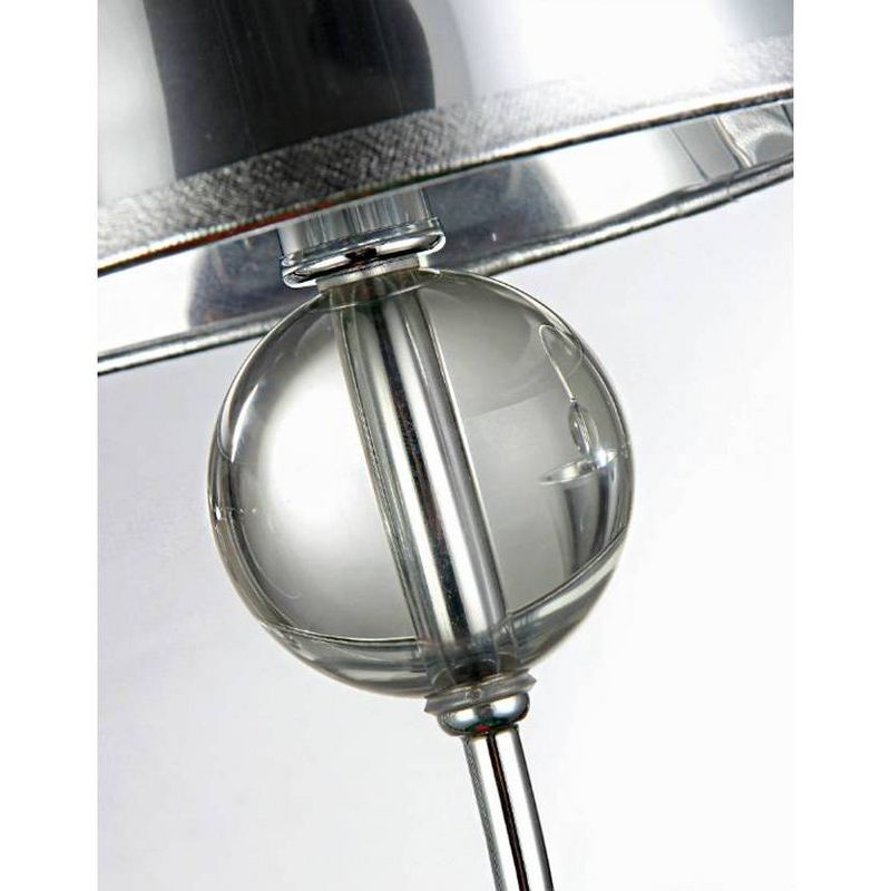 22" x 24" x 29" Leto Chrome Chandelier Silver - Warehouse of Tiffany