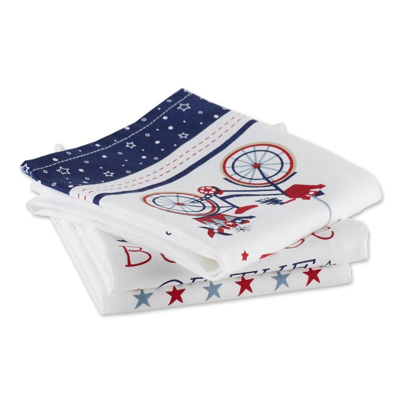 Lakeside Oven Mitt and Kitchen Towel Turkey Motif Hot Dish Handling Set - 2 Pieces