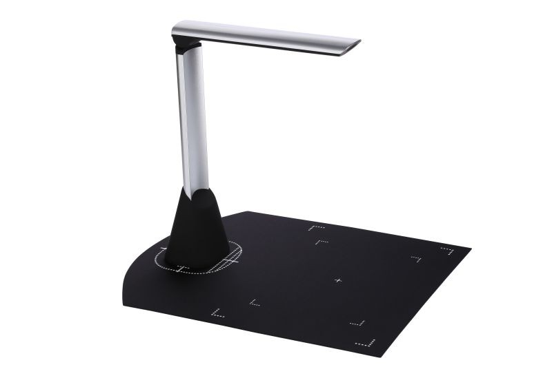 BK34 Book & Document Scanner, Auto-Flatten & Deskew Powered by AI Technology, Foldable & Portable, Capture Size A4, Compatible with Windows & Mac OS