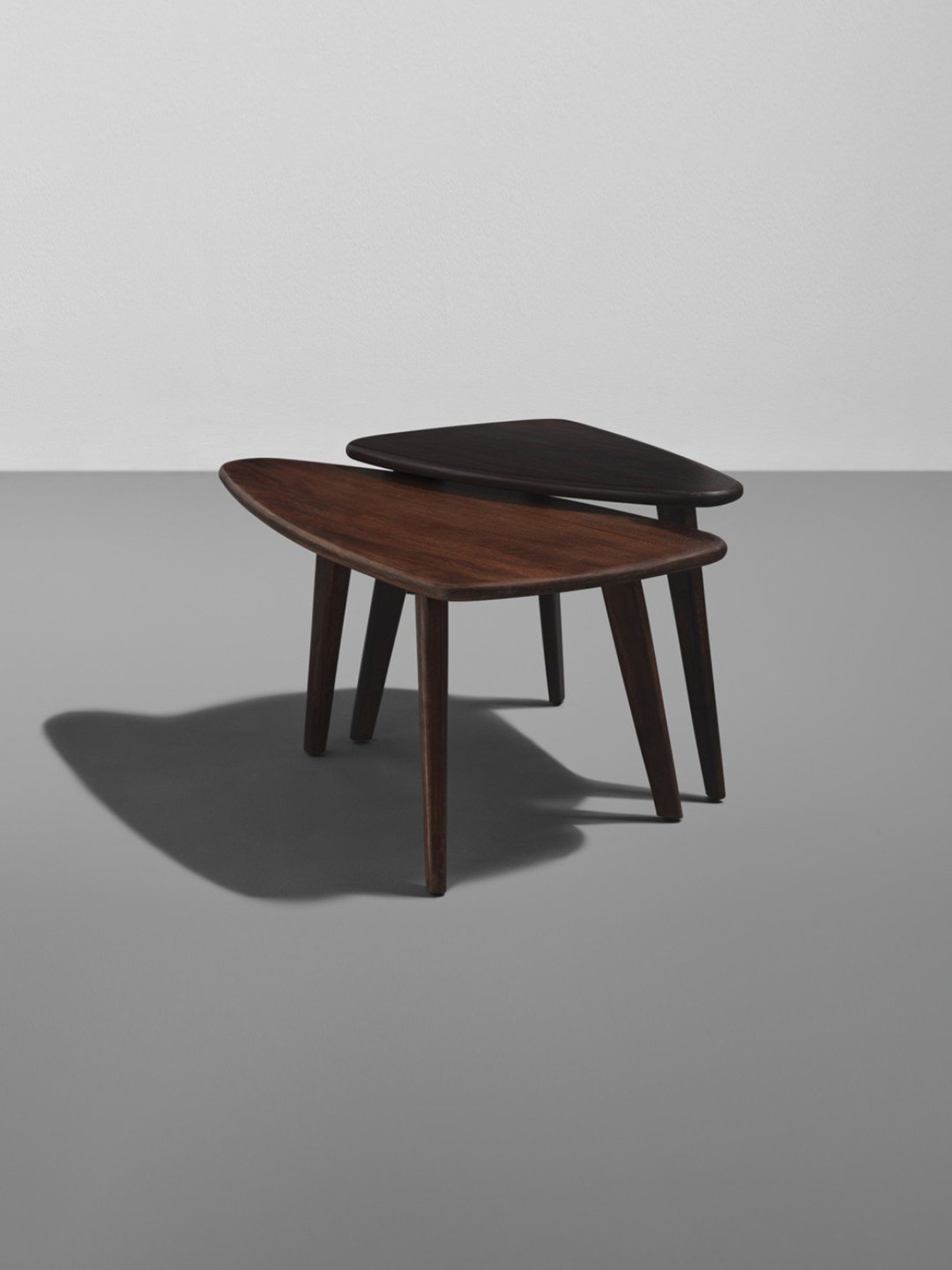 Sleepyhead Twosome Brown Mango Wood Nesting Table