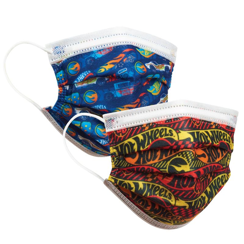 Just Play Hot Wheels Kid's Face Mask - 14pc