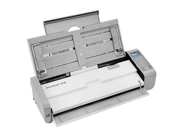 Visioneer Patriot P15 Portable Duplex Document Scanner