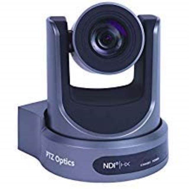 PTZ Optics - PT30X-NDI-GY - 30X Optical Zoom | NDI|HX , 3G-SDI, HDMI, CVBS, IP Streaming | 1920 x 1080p | 60.7 degree