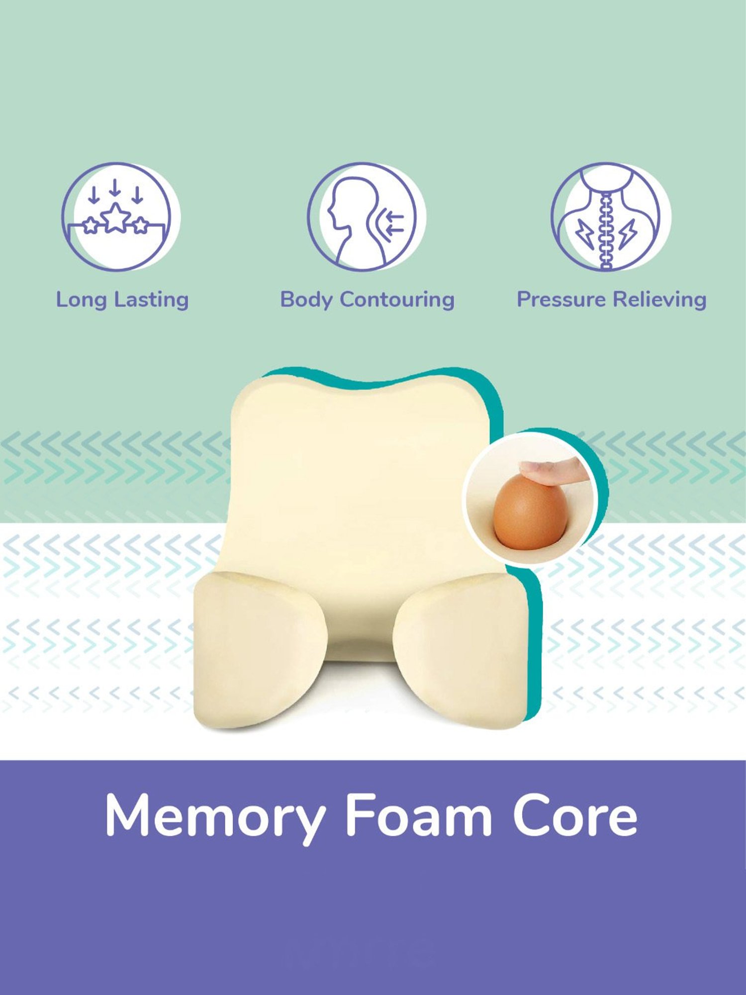 Caresmith Evolve CS111 Travel Pillow (Grey)