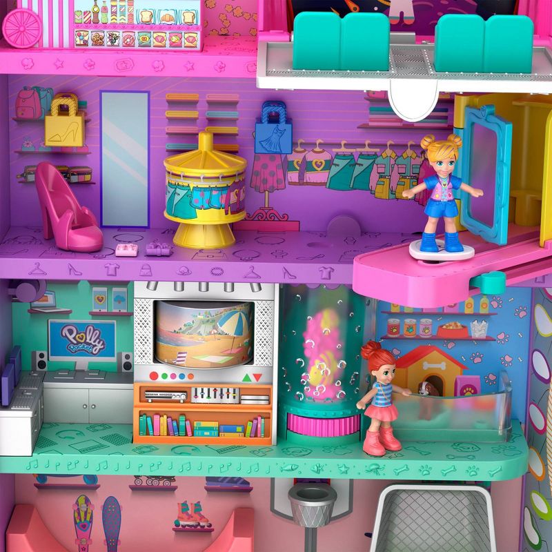 Polly Pocket Pollyville Mega Mall Playset