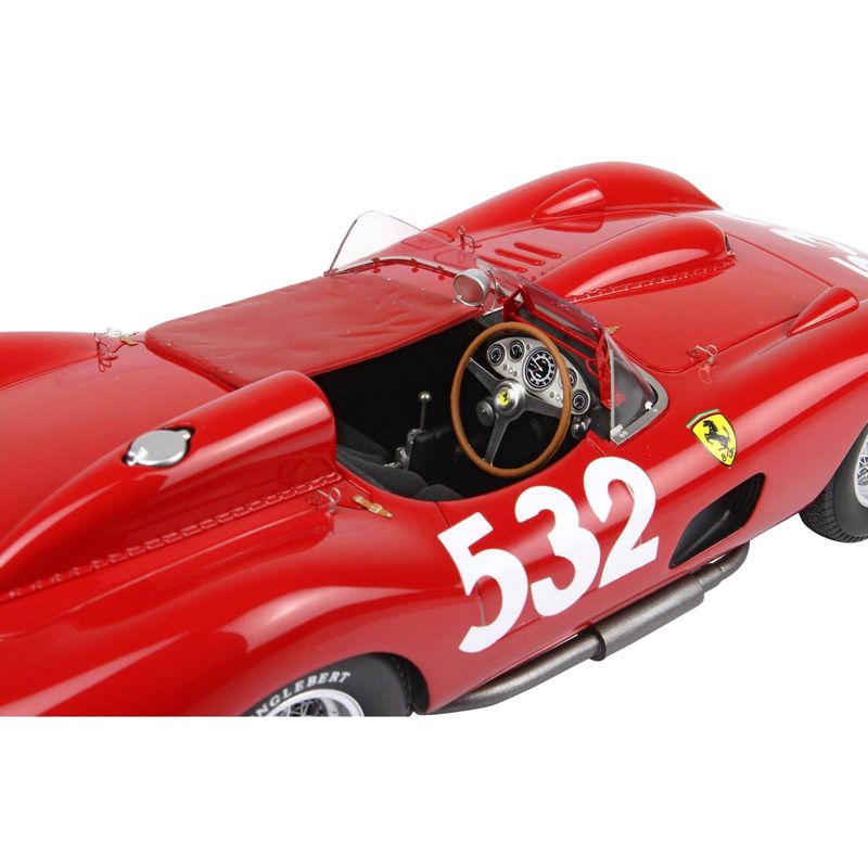 Ferrari 315S #532 Wolfgang von Trips Mille Miglia (1957) with DISPLAY CASE Limited Edition to 99 pieces Worldwide 1/18 Model Car by BBR