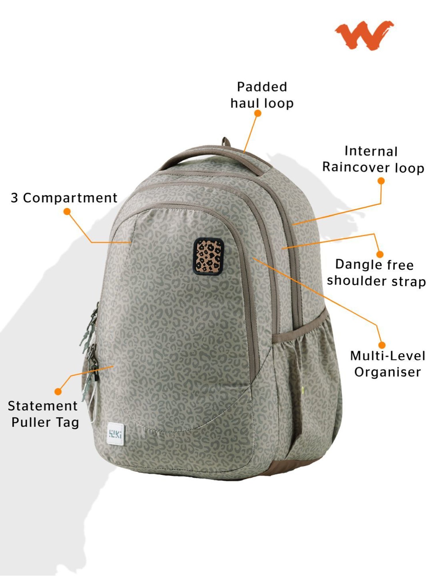 Wildcraft Blaze 30 Tan Backpack