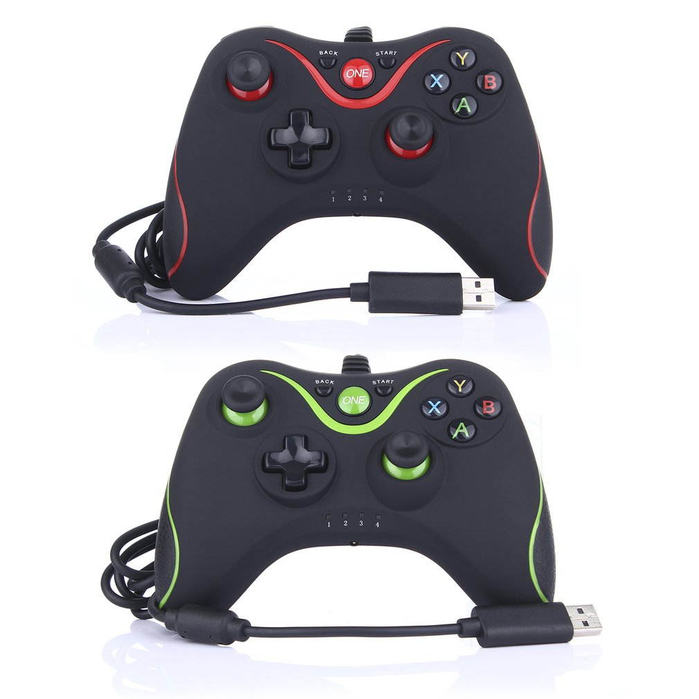 USB Wired Game Control With Adjustable Vibration Game-pad For Xbox One