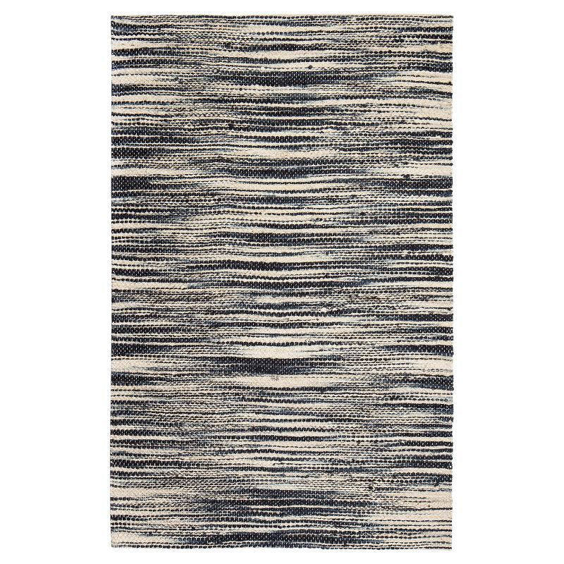 Stripe Woven Area Rug - (5' x 8') - Anji Mountain