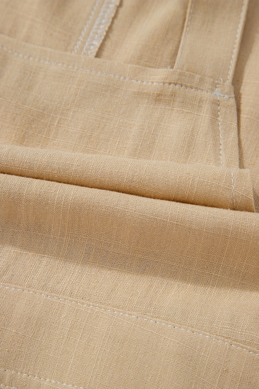 White Frill Mock Neck Sleeveless Tiered Floral Dress