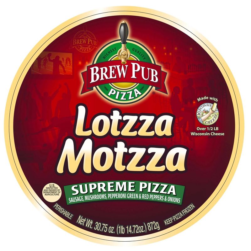 DiGiorno Cheese Stuffed Crust Three Meat Frozen Pizza - 9.2oz