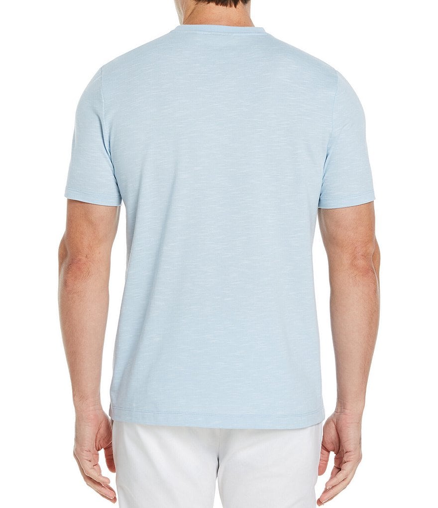 Perry Ellis Slub Textured Short-Sleeve Tee