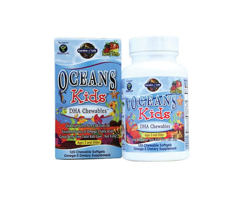 Garden of Life Oceans Kids Dha Chewables 120ct.