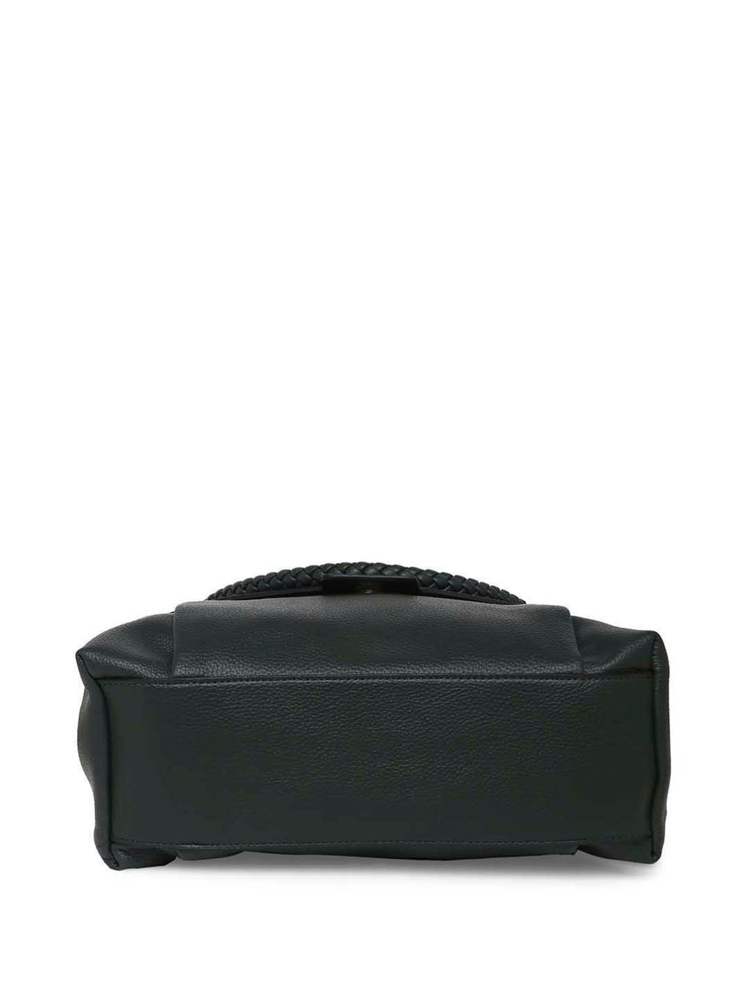 Marina Galanti Green Solid Medium Satchel Handbag