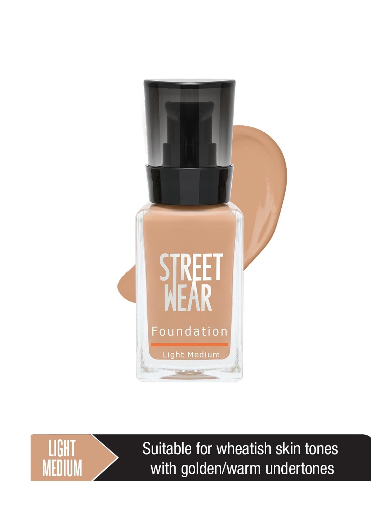Street Wear Foundation Light Medium - 30 ml