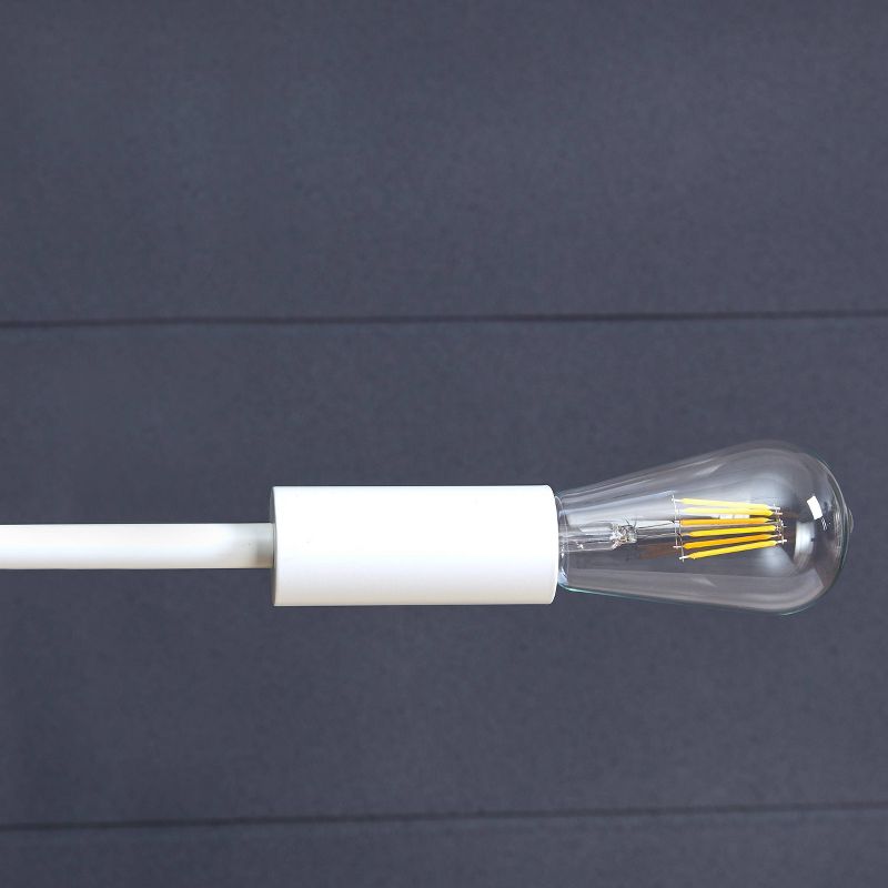 52" Kelvingston Island Pendant Lamp White - Aiden Lane