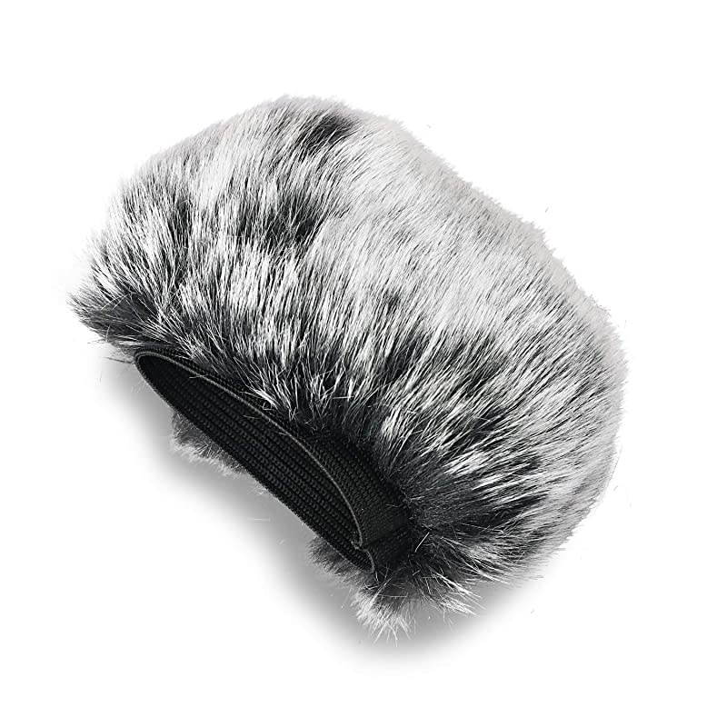 DR40X Furry Windscreen Fits DR-40X DR40X Mic Recorders, DR40 Outdoor Mic Dead Cat Fur Windshield by