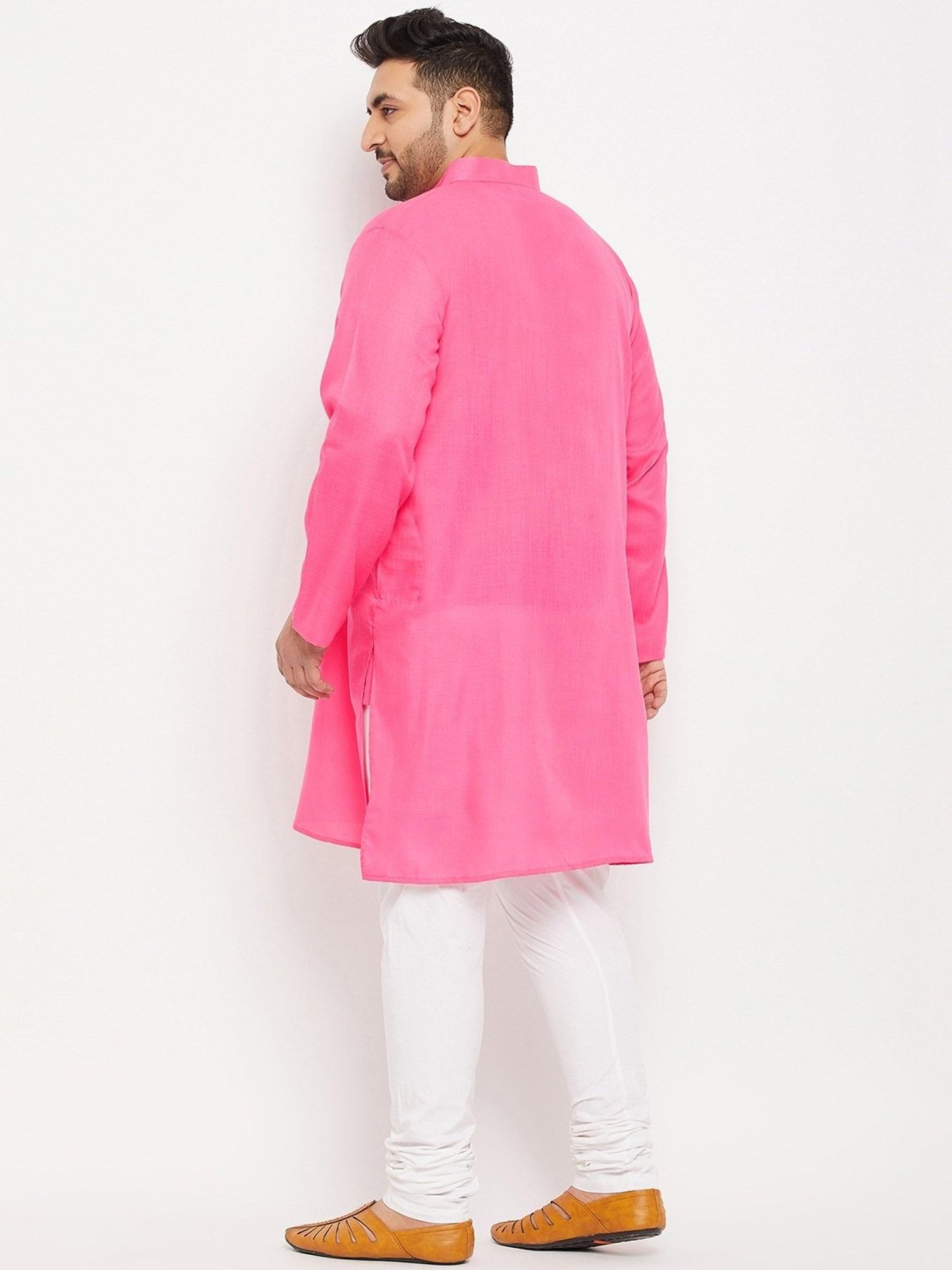 Bigbanana Pink Regular Fit Kurta
