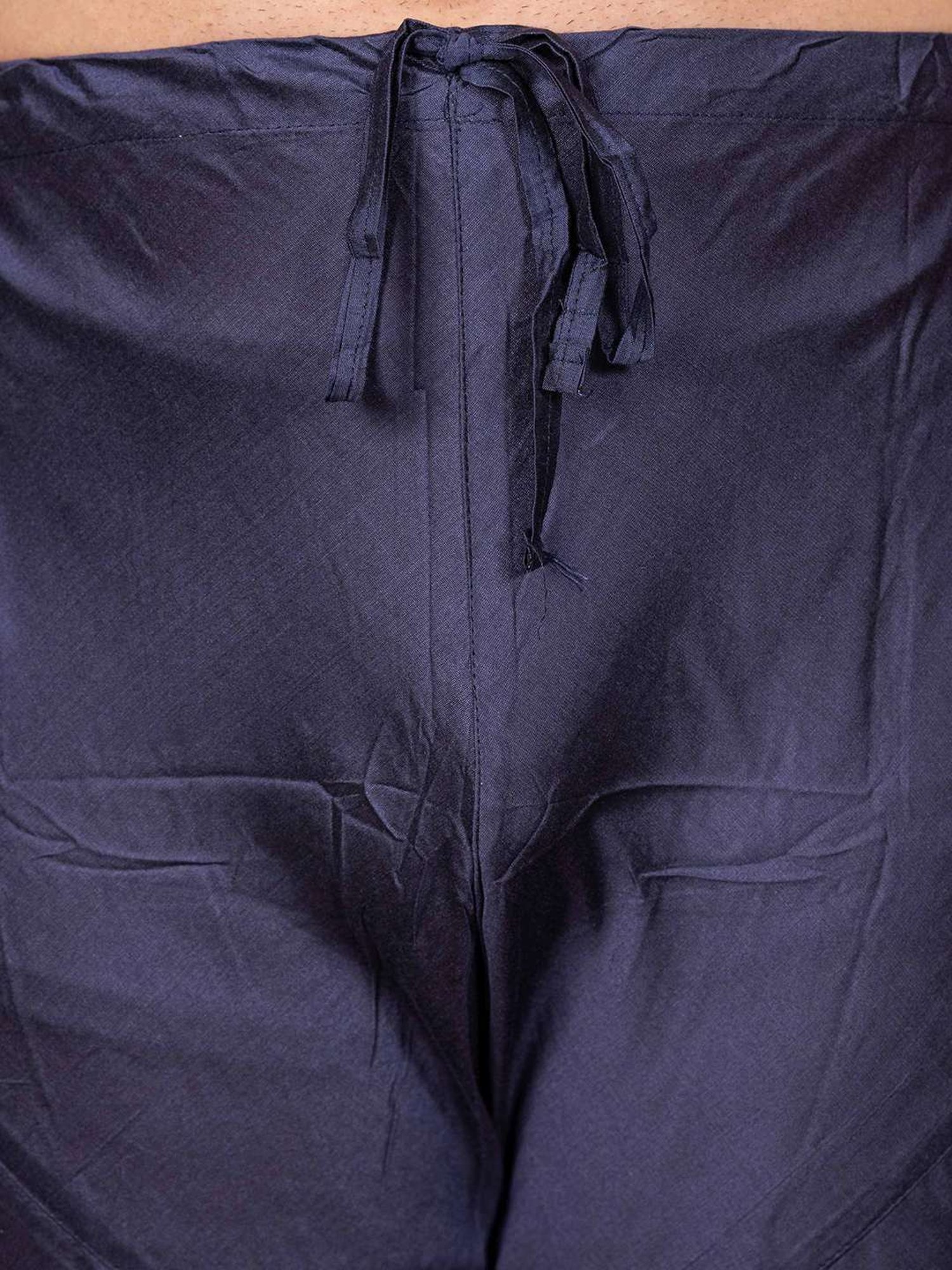 KISAH Green & Navy Regular Fit Printed Kurta Set with Jacket