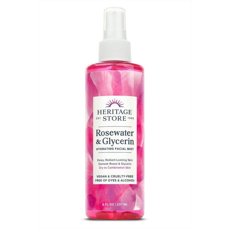 Heritage Store Rosewater Glycerin - 8 fl oz
