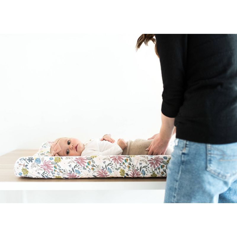 Copper Pearl Premium Diaper Changing Pad Cover - Olive