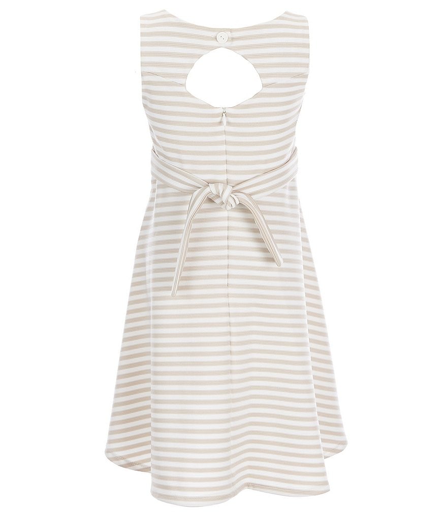 Rare Editions Big Girls 7-16 Tie-Dye Pleated Chiffon Maxi Dress