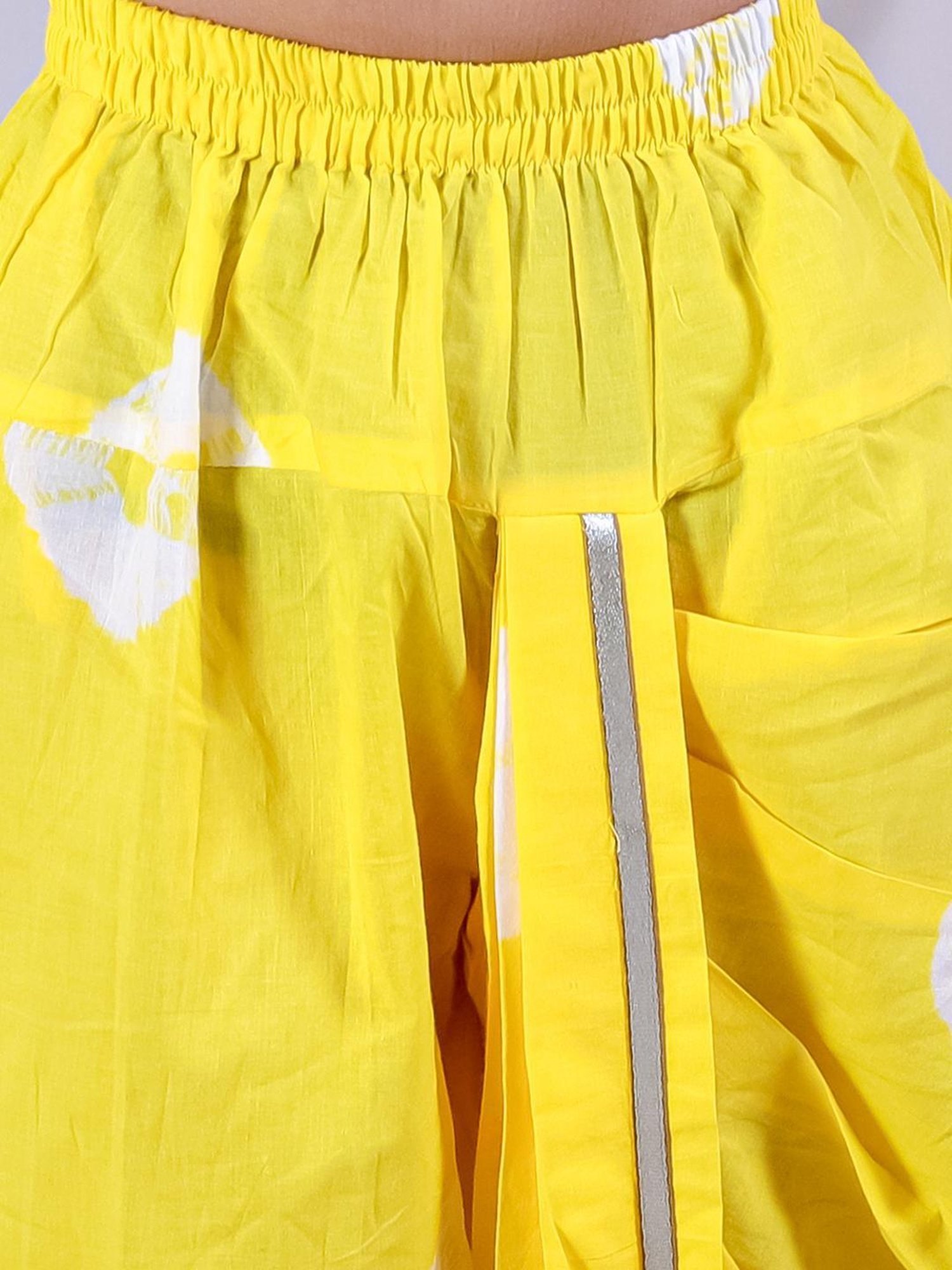 VASTRAMAY Kids Pink & White Floral Print Kurta Set