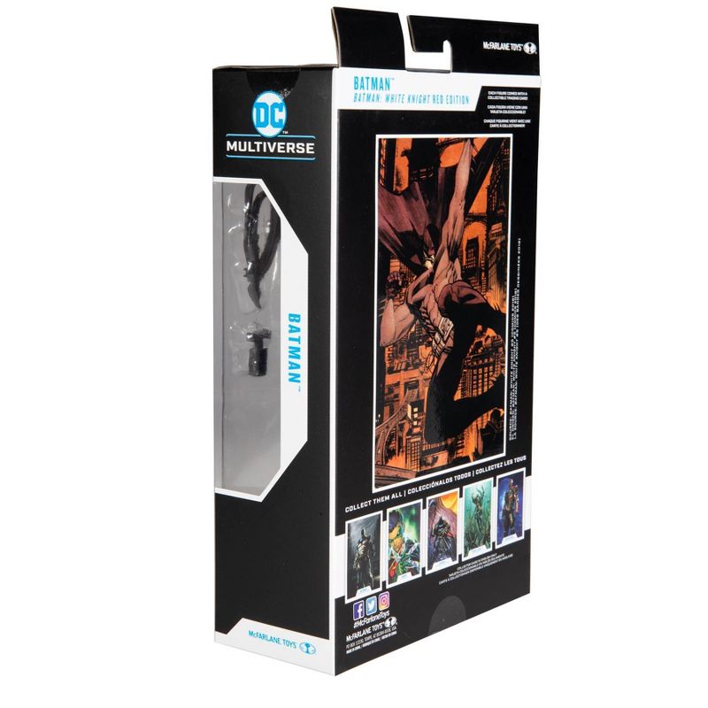 DC Comics 7" Batman Figure - Batman White Knight Red Edition