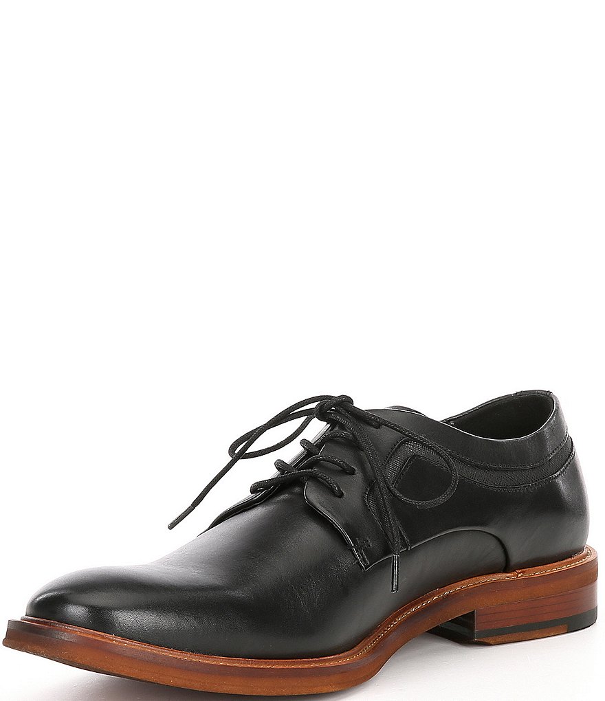 Kenneth Cole New York Men's Prewitt Leather Lace Up Plain Toe Oxfords