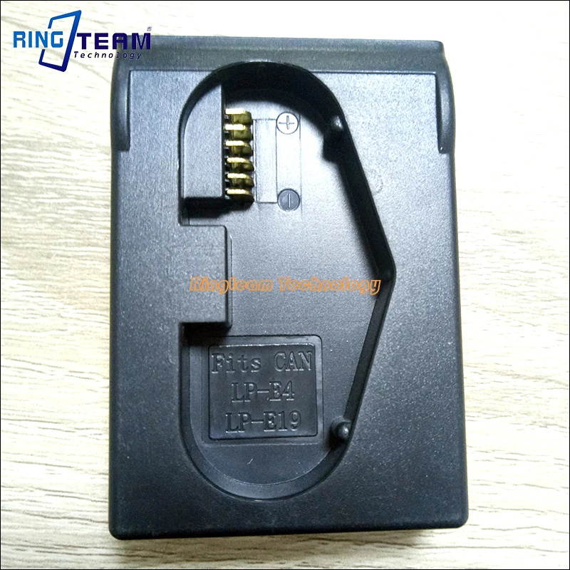 Quick Dual Charger with LCD Sreen for LC-E19 LP-E19 LPE19 LP-E4 Battery for Canon 1D Mark III DSLR 1D X EOS-1D X Digital Cameras