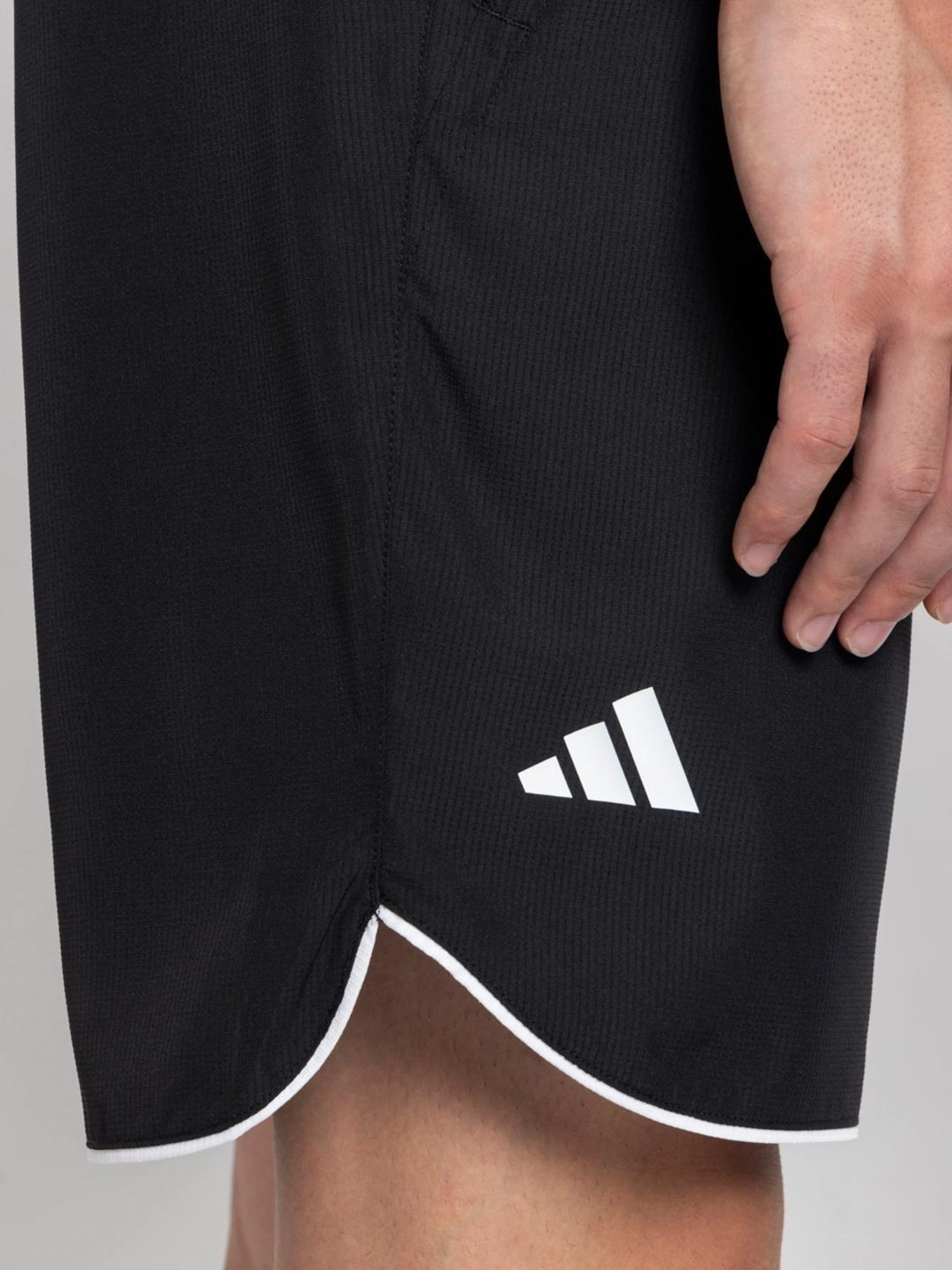 Adidas Black Regular Fit Sports Shorts