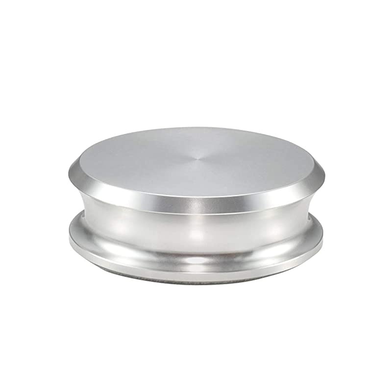 Record Weight Stabilizer by Turntable Weight ClampsLow Profile to Fits Under Dust Cover of Turntable Vinyl Disc LP Record Player Silver