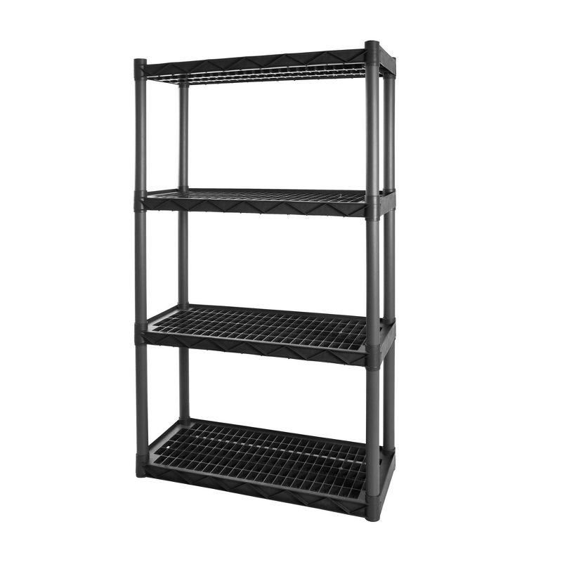 Plano 4 Shelf Utility Storage Gray