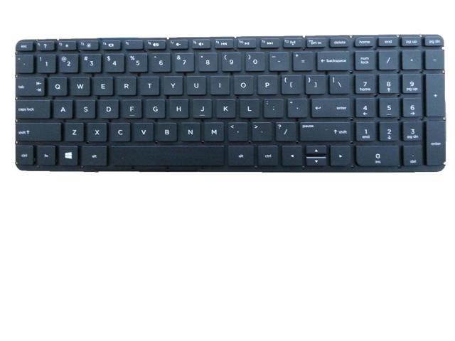 Laptop Black Non-Backlit Keyboard Without-Frame for HP Envy 15-J000 15-J100 15T-J000 15T-J100 15Z-J000 15Z-J100 TouchSmart Series Fit P/N 720242-001 V140626BS1 6037B0082601 Notebook US UI layout