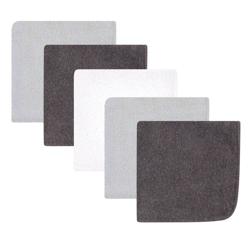 Hudson Baby Infant Boy Layette Start Set Baby Shower Gift 25pc, Modern Neutral Safari, 0-6 Months