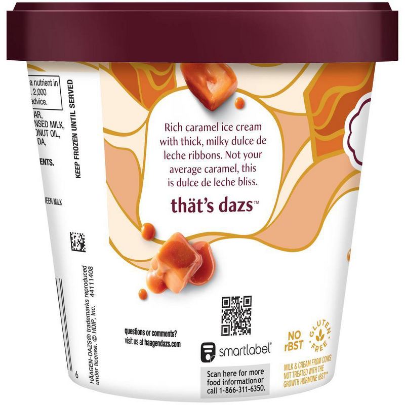 Haagen-Dazs Dulce de Leche Caramel Ice Cream - 14oz