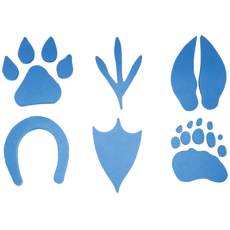 Ready 2 Learn Giant Stampers - Paw Prints - Set of 6